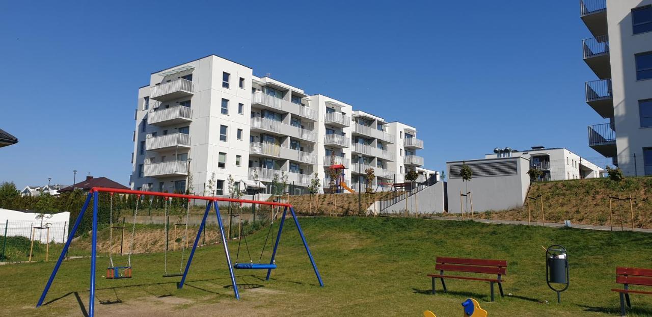 Nowoczesny Apartament Z Garazem Morelova Danzica Esterno foto